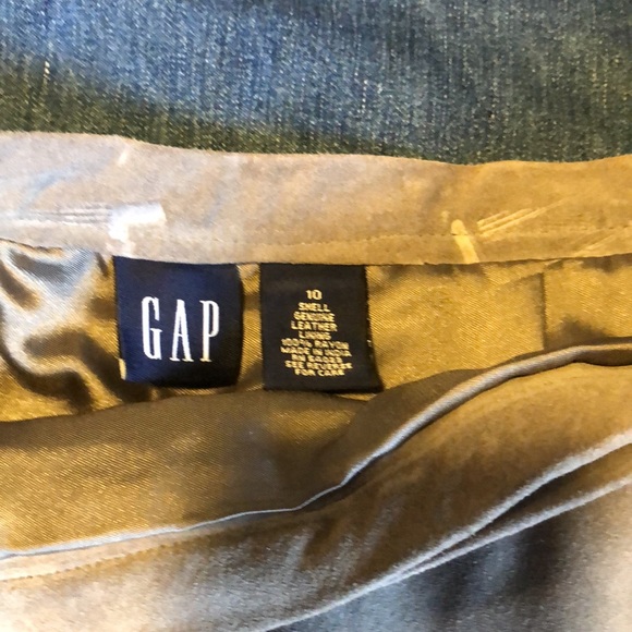 Gap Grey Suede wrap skirt - Size 10 - Picture 9 of 15